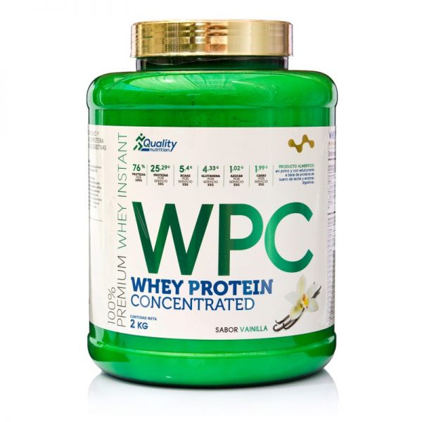 Whey Proteine Concentrates 2kg Vainilla